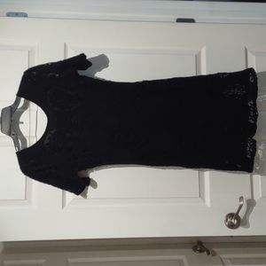 You Are Not Alone Sz.Medium 100% Cotton Dress Open Back.